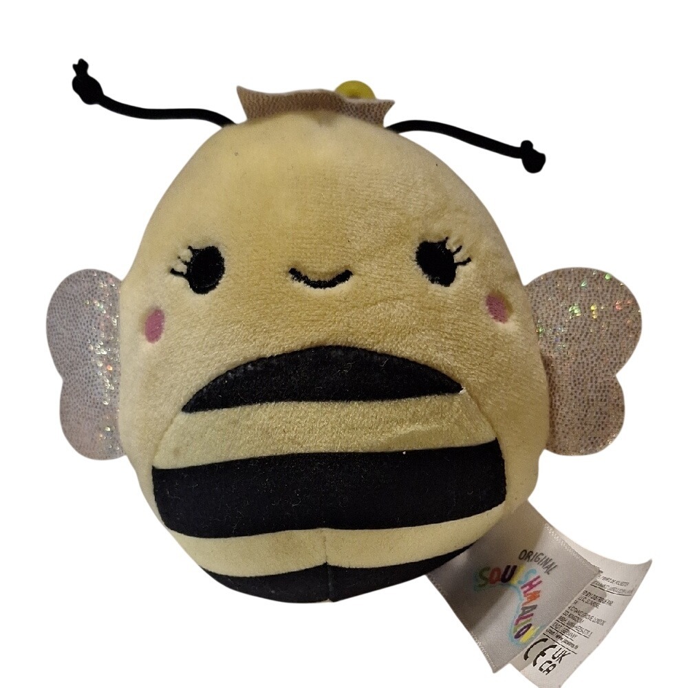 🐝 Squishmallows "Sunny" The Bee Plush Keychain